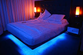 Under Bed Light For Midnight Bathroom Trips Under Bed Lighting Led Beds Led Lighting Bedroom The bed is undoubtedly the star of the bedroom. under bed lighting