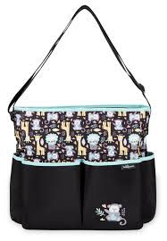 Baby Boom Adjustable Shoulder Strap Tote Diaper Bag With Insulated Pockets Gray Walmart Com