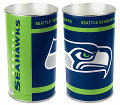 100 dexter ave n, seattle, wa, 98109 Seattle Seahawks Wastebasket 15 Inch Sports Fan Shop