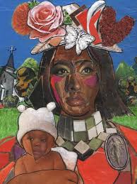 In the artistic tradition of self-portraiture, I created this piece. If it  worked for Van Gogh, Picasso, and Rembrandt; I figured it would work for me  too. "1980s Eric (self portrait)", created