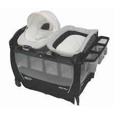 It produces everything from monitors to car seats, with portable pack 'n plays (also called play yards or portable bassinets) being some of the most popular items. Graco Pack N Play Target
