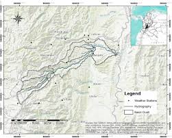 Location of the Gualí River Basin (source: authors).