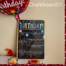 It's a lovely day for so many reasons & i've come to appreciate any & all birthdays even more so now. Other Happy Birthday Chalkboard Sign Poshmark