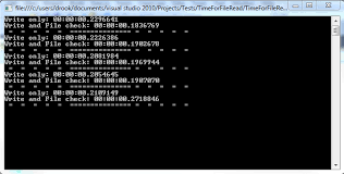 C# - Checking If File.exists() Improves Write Speed - Stack Overflow