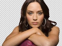 Emily Blunt Looking straight PNG image by Ongpng