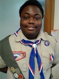 Richard C. Green Class of Eagle Scouts, Sunday, April 17, 1966.