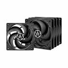 ACFAN00135A P12 Value Pack - Pressure-Optimized 120 mm Fan, Black Arctic