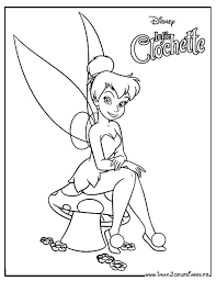 Coloriage La Fee Clochette A Colorier Dessin A Imprimer Cartoon Coloring Pages Bird Coloring Pages Coloring Pages