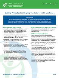 Nacdd Guiding Principles National Association Of Chronic Disease Directors
