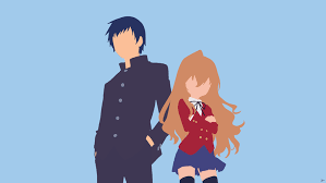 Lady Insanity 406 Anime Minimalist Vector Wallpapers Toradora Taiga Anime Anime