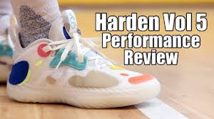 Best seller in men's basketball shoes. Adidas Harden Vol 5 Performance Review Youtube
