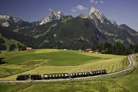 Find photos of switzerland mountain. How To Take A Train Trip Through The Swiss Alps