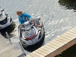 Ours are locked to the dock frame with waterproof marine brass combination locks and 1/2 coated braided steel cables, which i highly recommend the controls on the jet ski feature a manual lever that goes from forward to reverse, with a sort of neutral in the middle that is actually just the midpoint. Sea Doo Docking Tips Pwc Docking Like A Pro Intrepid Cottager