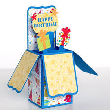 An inexpensive idea for wrapping gift cards. Happy Birthday Box Card Craftgawker