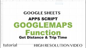 You can enter two cities or location google maps is basically free mapping service that enables us to explore the world map online with many interactive features. Googlemaps Function Google Sheets Tutorial How To Get Distance Time Live Data To Spreadsheets Youtube
