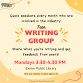 Teen Writing Club event in Exeter, NH