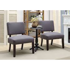 The design of this chair allows it to adapt in a multitude of environments with its smooth upholstered back, tufted seat cushions and visible accent stainless steel frame. Furniture Of America Arvid Cm Ac6333 3pk 3 Piece Set 2 Accent Chairs With Transitional End Table Corner Furniture Upholstered Chairs