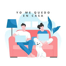 Stay At Home Concept People With Laptops Free Vector Freepik Freevector In 2020 Vector Free Stay At Home Concept