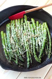 A Quick Easy Sauteed Asparagus Recipe With Butter Garlic Shredded Parmesan Cheese In About 10 Minu How To Cook Asparagus Recipes Sauteed Asparagus Recipe