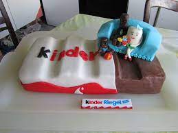 Riesen Kinder Riegel Torte Rezept Kinder Riegel Kinder Schokolade Birthday Cakes For Men
