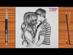 Maybe you would like to learn more about one of these? Drawing Boy And Girl Kissing Each Other How To Draw Boy And Girl Kissing Sketch Step By Step Youtube
