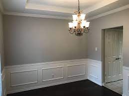 Walls Repose Gray By Sherwin Williams Ceiling Extra White By Sherwin Williams Paint Colors For Living Room Dining Room Wall Color Trendy Dining Room