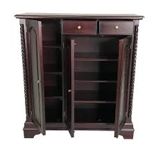Chalkboard paint lets you transform any boring piece of furniture into a focal point. Solid Mahogany Wood Large Shoe Hall Cabinet Rack Storage Organiser