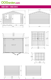 Abri De Jardin En Bois Donon 13 6 M Traite Autoclave Marron En 2020 Abri De Jardin Plan Abris De Jardin Et Jardins En Bois