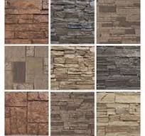 Ekena Stacked Stone Wall Panel Sample - 8 in x 9 in x 1 1/4 in