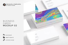 Business Cards Mockup 02 Filtergrade In 2020 Business Card Mock Up Stationery Mockup Simple Business Cards