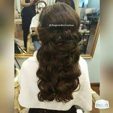 what are you doing this weekend we recommend this very delicate hairstyle recommended by our stylist lubna غرفة الزينة بوتيك الجمال جدة شعر تسر hair