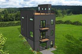 Modern Hillside House Plans With
