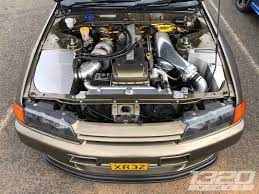 An R32 Skyline With A Ford Barra 40l Motor Who Does That Dennis_0m Does From Grim Performance 975whp With A Sequential Shifter