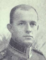 Juho Heiskanen 1923, military portrait, Finland