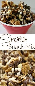 S Mores Snack Mix Princess Pinky Girl Snack Mix Recipes Snack Mix Snacks