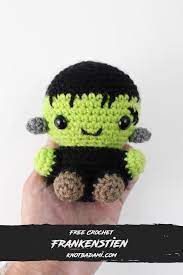 Frankenstein Crochet Pattern Fun Crochet Projects Halloween Crochet Patterns Crochet Patterns