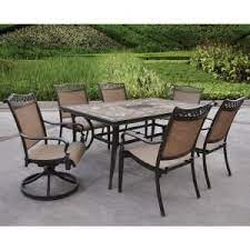 Hampton Bay Eberton 7 Piece Patio Dining Set Discontinued S7 Adc05500 The Home Depot Outdoor Dining Set Outdoor Dining 7 Piece Dining Set