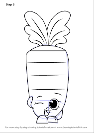 How to draw shopkins season 1 step by step? Learn How To Draw Wild Carrot From Shopkins Shopkins Step By Step Drawing Tutorials