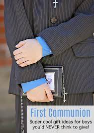 Here are our first holy communion gift ideas for girls and boys to help make this special day fun! 20 First Communion Gifts You D Never Think To Give Peanut Blossom