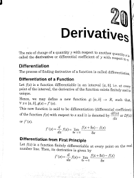 If the integral contains the following root use the given substitution and formula. Differentiation Formulas For Class 12 Pdf Class 12 Easy