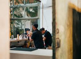 Oeang restaurant roastery and bar / it is an icon with title. Take My Oeang Manual Jakarta