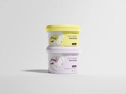 Free cone ice cream packaging mockup psd. Free Ice Cream Package Mockup Free Mockup