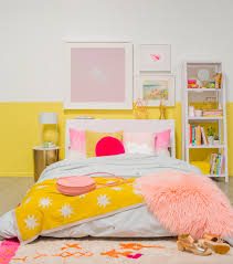Color Adventures A Pink Yellow Bedroom Yellow Bedroom Decor Yellow Bedroom Colorful Bedroom Decor
