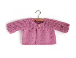 3 to 6 months, 1 year, 2 years and finally, 3 to 4 years. Knitted Baby Cardigan Pink Lady Free Pattern Tutorial