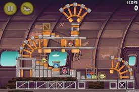 Like the golden eggs in angry birds and angry birds seasons, there are pieces of golden fruit hidden amongst the stages of angry birds rio. Angry Birds Rio Smugglers Plane Walkthrough Level 17 12 2 Angrybirdsnest