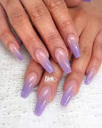 4 427 Me Gusta 30 Comentarios Electa Manuputty Nailtech Electanailart En Instagram Soft Subtle Lilac Nails Purple Acrylic Nails Purple Ombre Nails