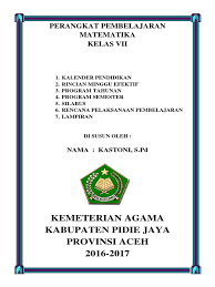 Silabus mata kuliah metodologi studi islam (msi). Cover Rpp Mtss Meurah Dua
