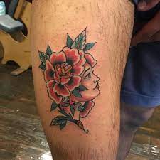 101 Amazing Traditional Flower Tattoo Ideas That Will Blow Your Mind Outsons Men S Fashion Ti Traditional Tattoo Flowers Flower Tattoo Lily Flower Tattoos