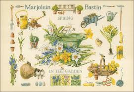 View the marjolein bastin collection range. Lanarte The Art Of Stitching Pn 0007964 Spring In The Etsy