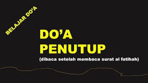 Doa Penutup Youtube